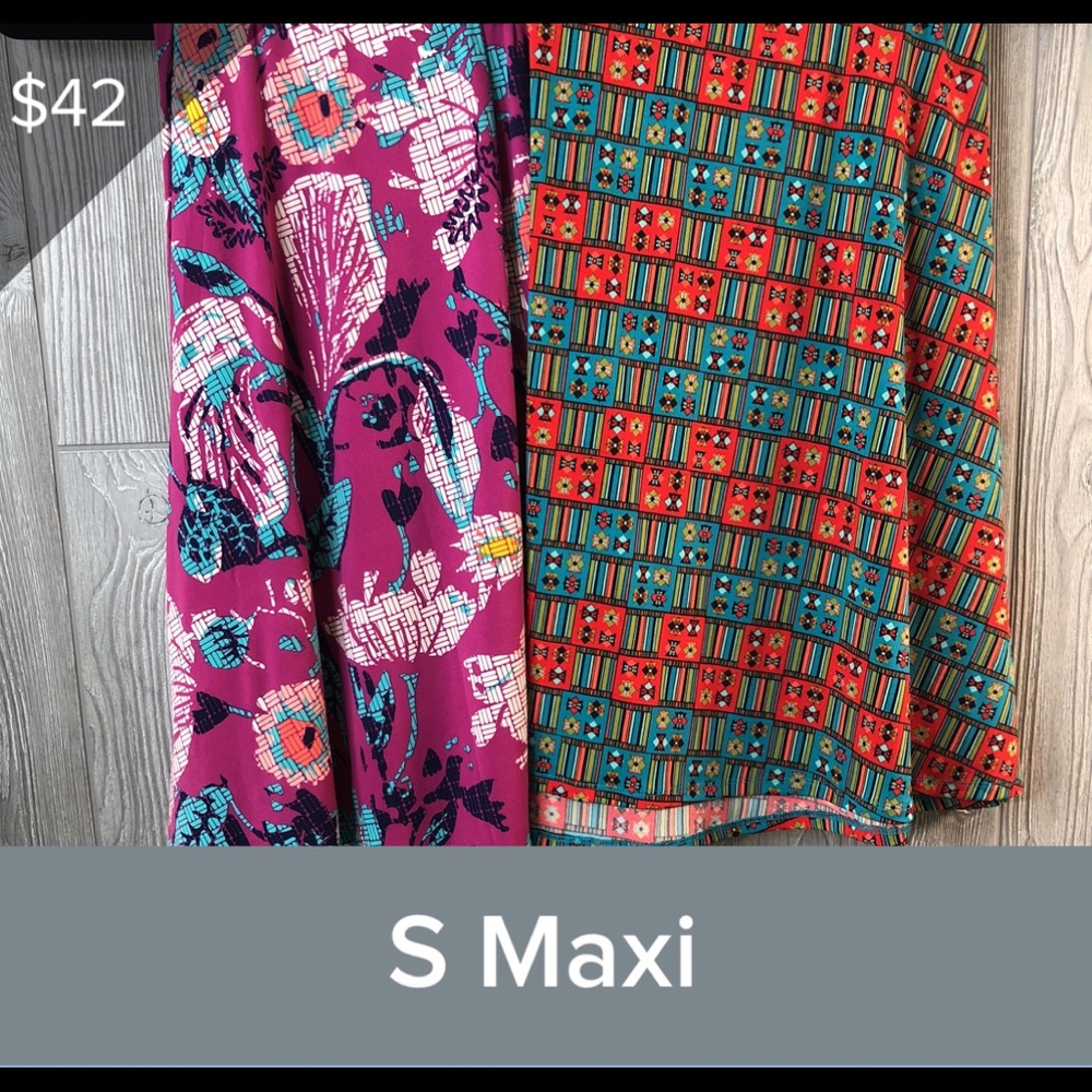 LuLaRoe maxi skirt - new